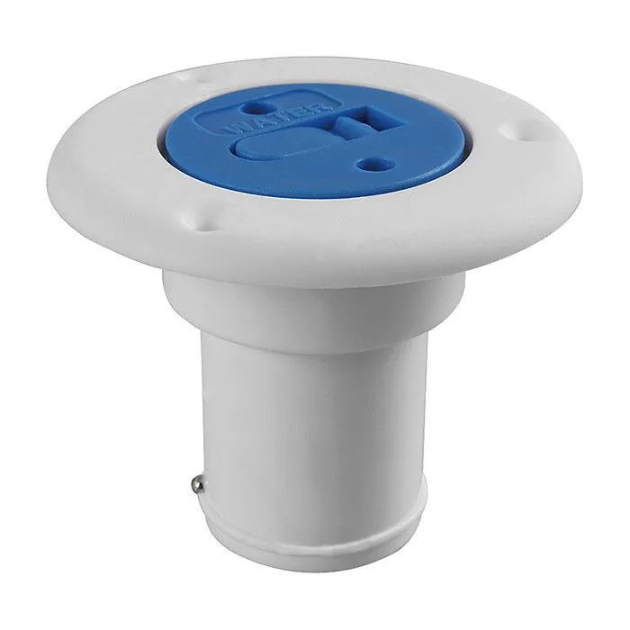 Горловина заливная для бака под воду SEAFLO (Water) 38мм, белая