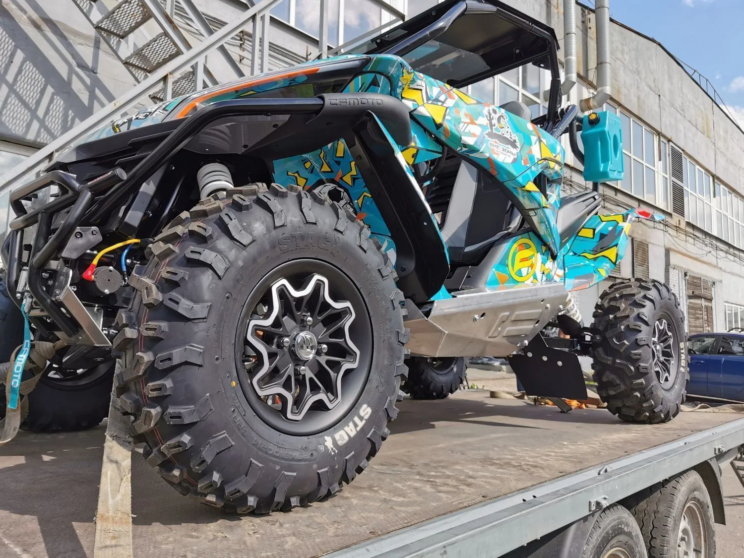 Брызговики задние для Can-Am (BRP) Квадроциклов Maverick X3