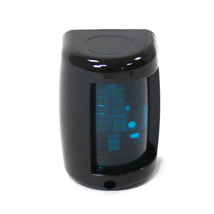 Огонь бортовой зеленый, черный корпус LED