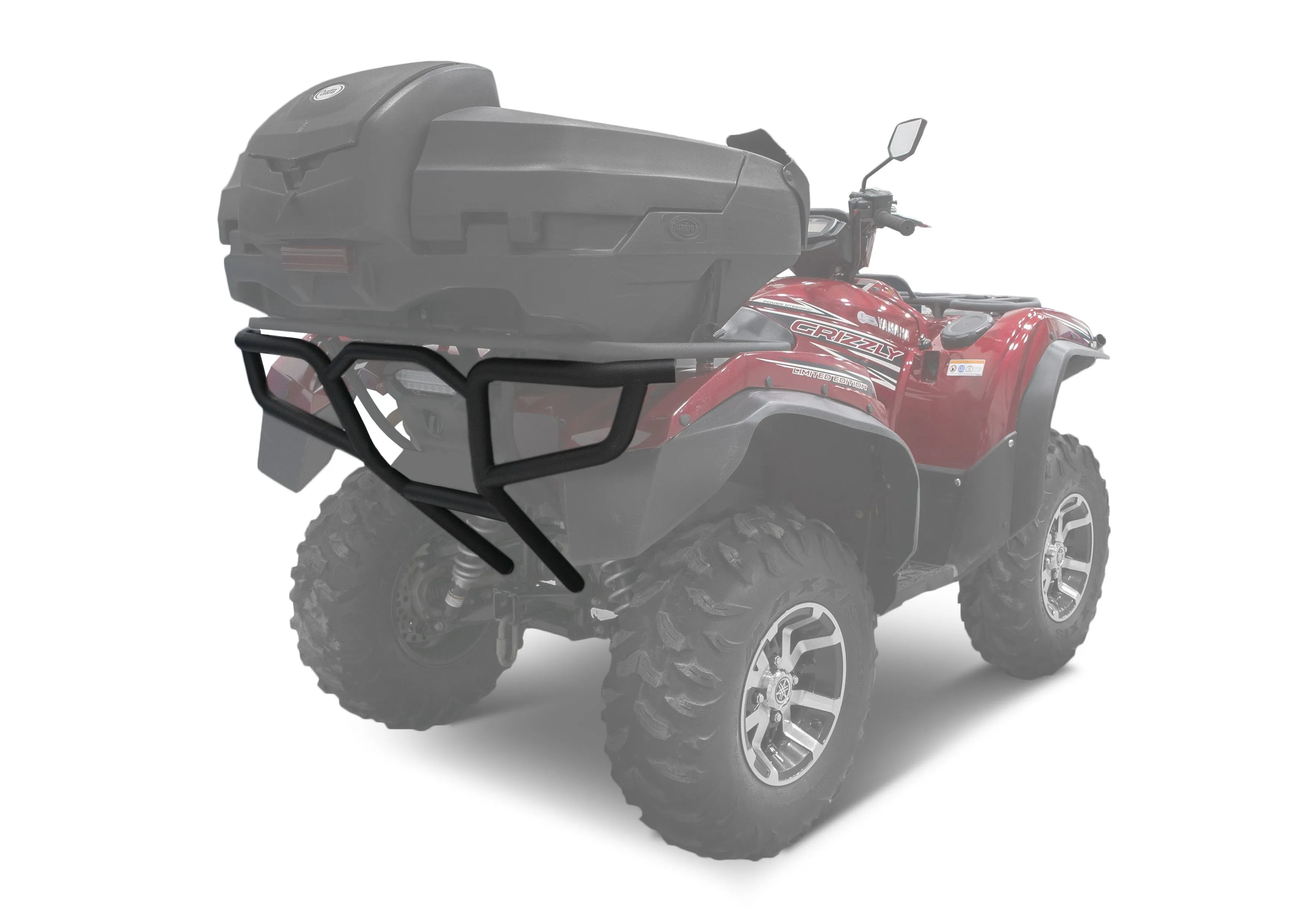 Бампер задний Yamaha Grizzly 700/Kodiak 700 (2015-) + комплект крепежа
