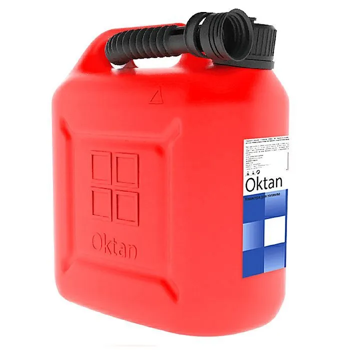 Канистра для бензина 10л с заливным устройством CLASSIC