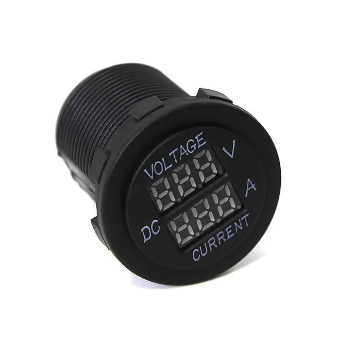 Амперметр/Вольтметр 6-30В/0A-10A с красной подсветкой NEKEKE