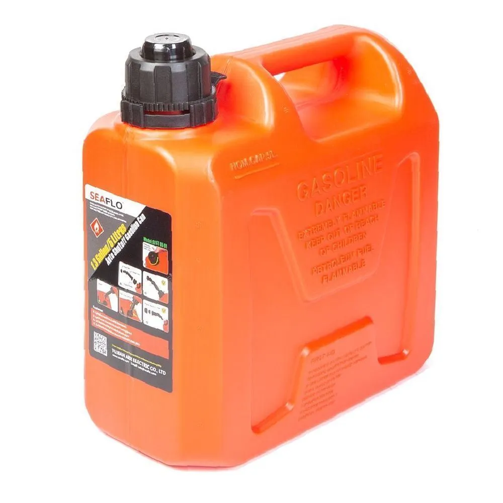 Канистра пластиковая для бензина SeaFlo Пластик, 5л