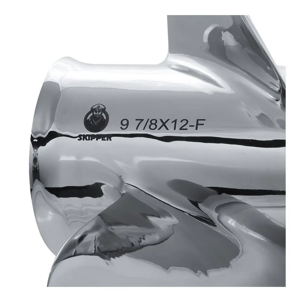Винт гребной  Skipper для Yamaha 20-30HP, диаметр 9 7/8" нержавеющий, лопастей - 3, шаг 12"