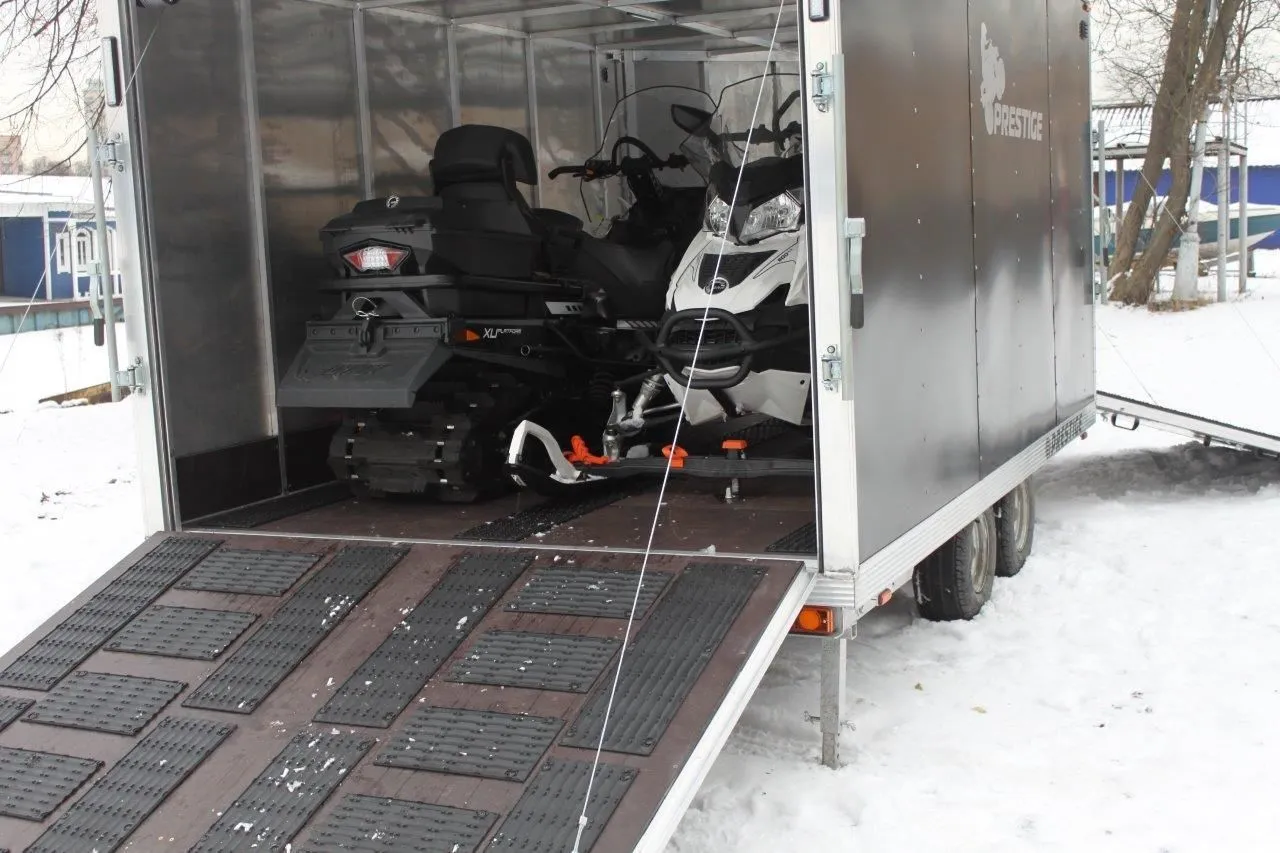 Пластиковое нескользящее покрытие для прицепа для Снегоходов