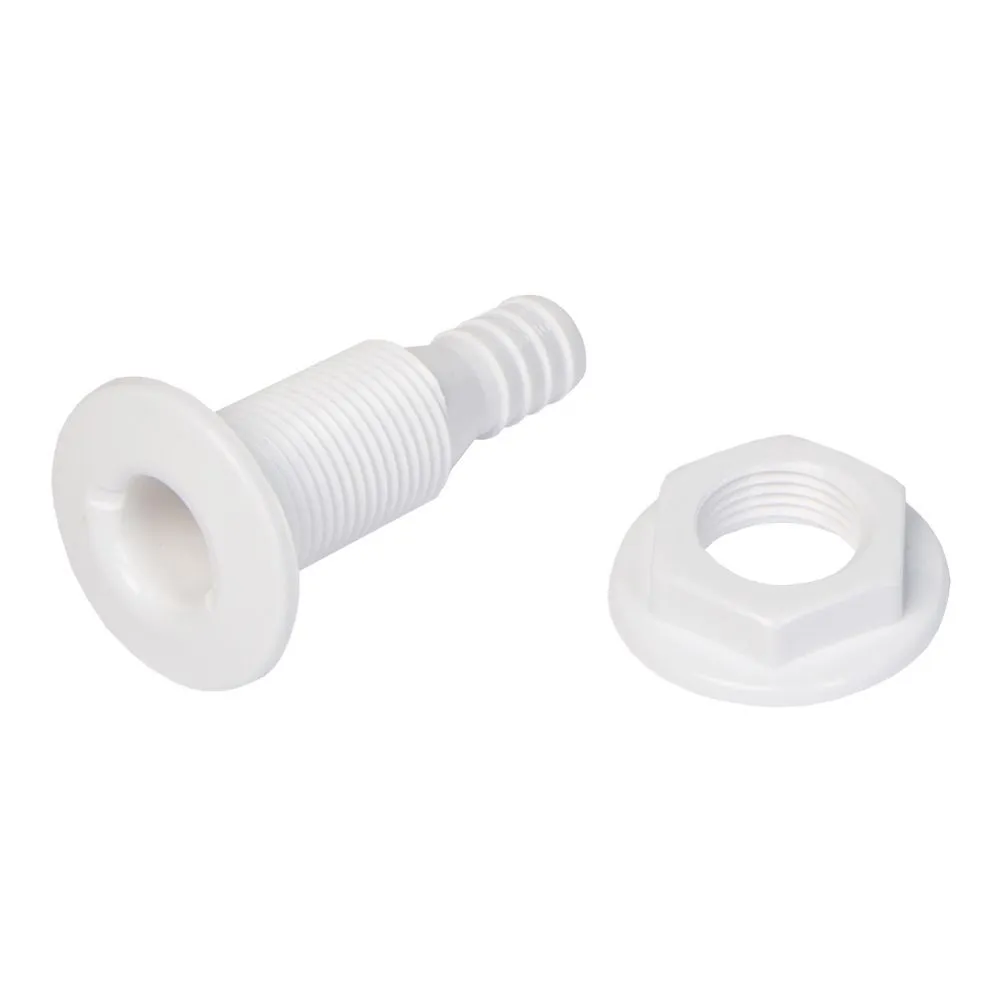 Патрубок водосброса SeaFlo 16 мм, белый