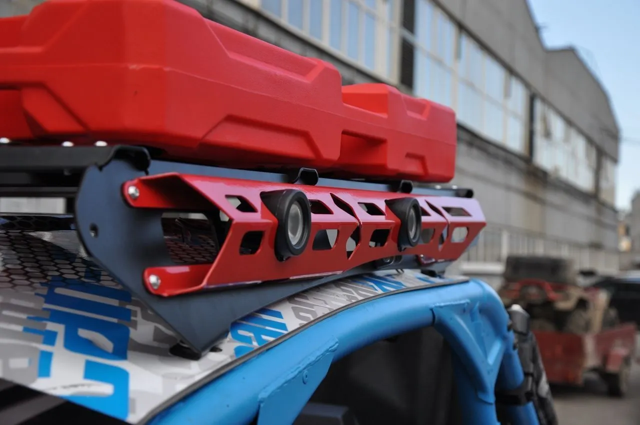 Багажник на крышу (красный) для Can-Am (BRP) Квадроциклов Maverick X3
