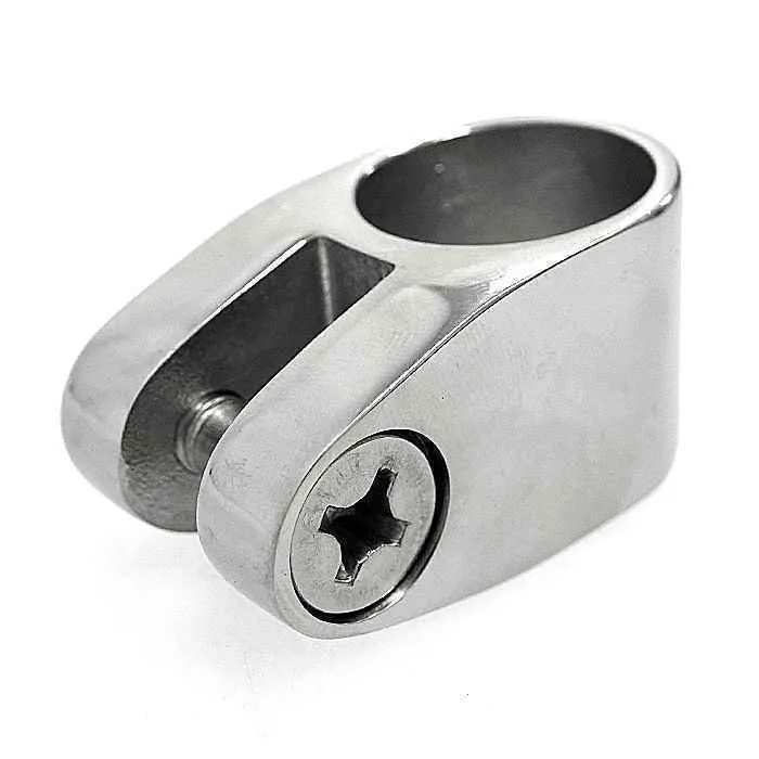 Кронштейн рамы тента 1-1/4" скользящий усиленный раскладной, нерж.сталь