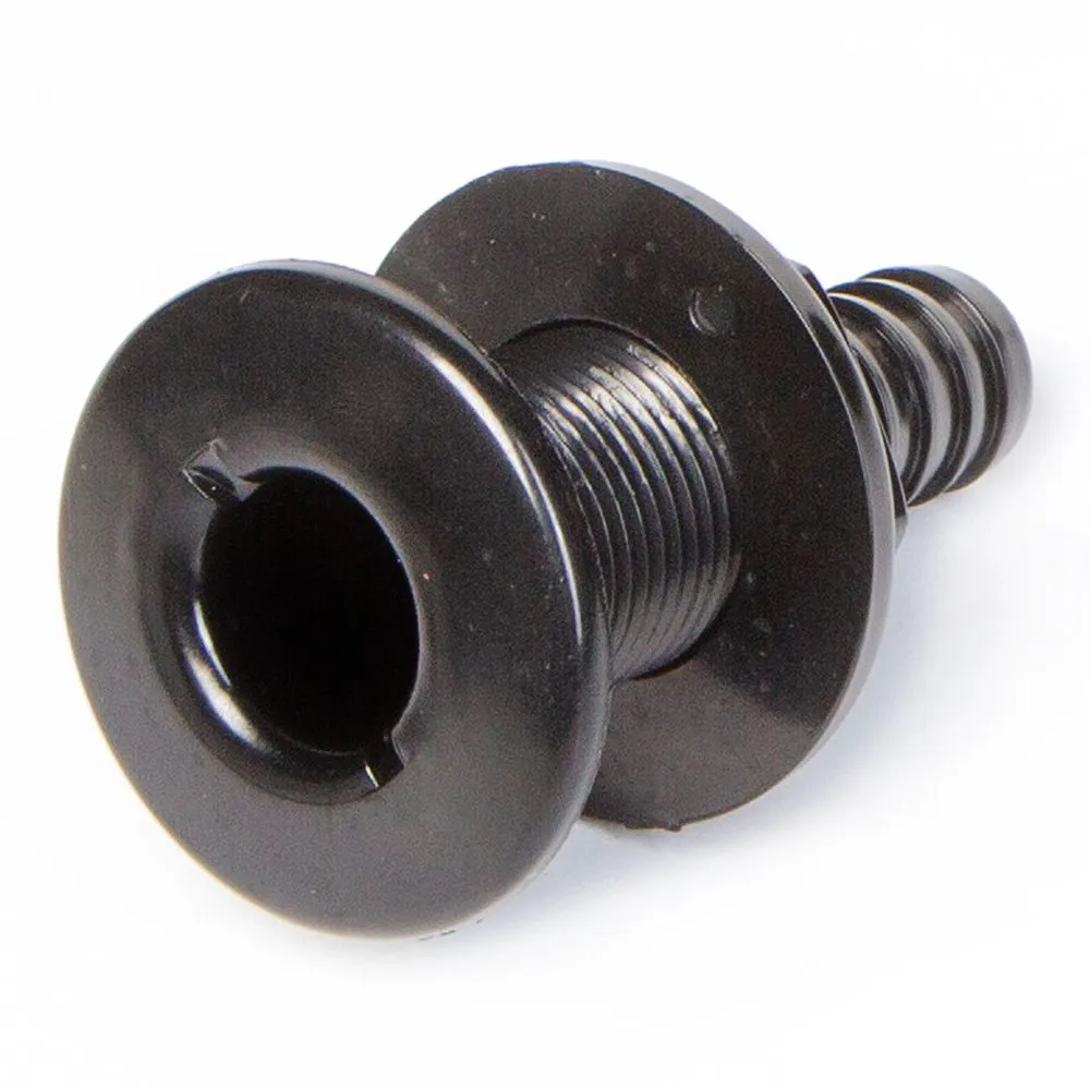 Патрубок водосброса SeaFlo 19 мм, чёрный