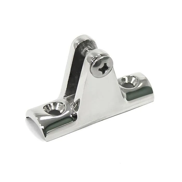 Кронштейн рамы тента на леер 22мм, нерж.сталь, с винтом