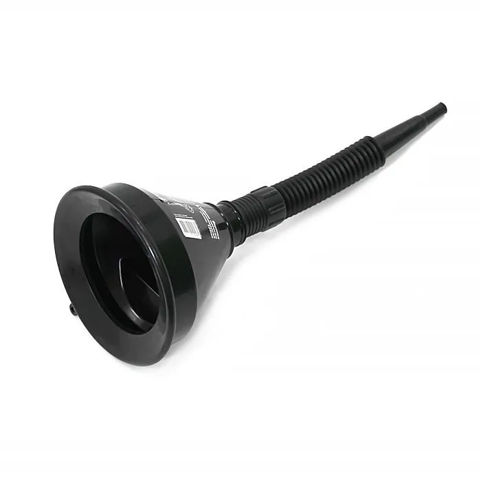 Воронка ГСМ Oktan с непроливайкой, 135 (Черный),  сетчатым фильтром