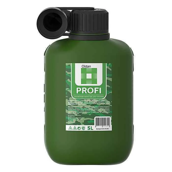 Канистра для бензина 5л с заливным устройством PROFI