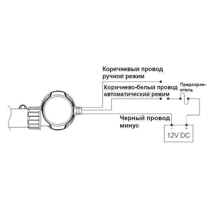 Насос осушительный автоматический 600GPH 13B Series 12В (датчик времени)