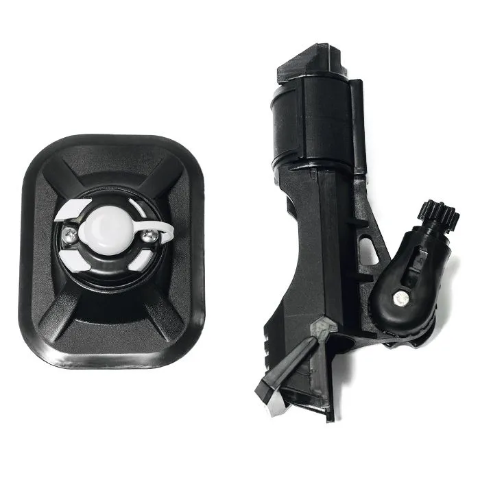 Держатель спиннинга SUNFINE на баллон быстросъемный, пластик