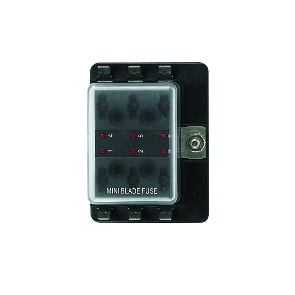 Блок предохранителей мини Skipper 6 банд, мини-держатели