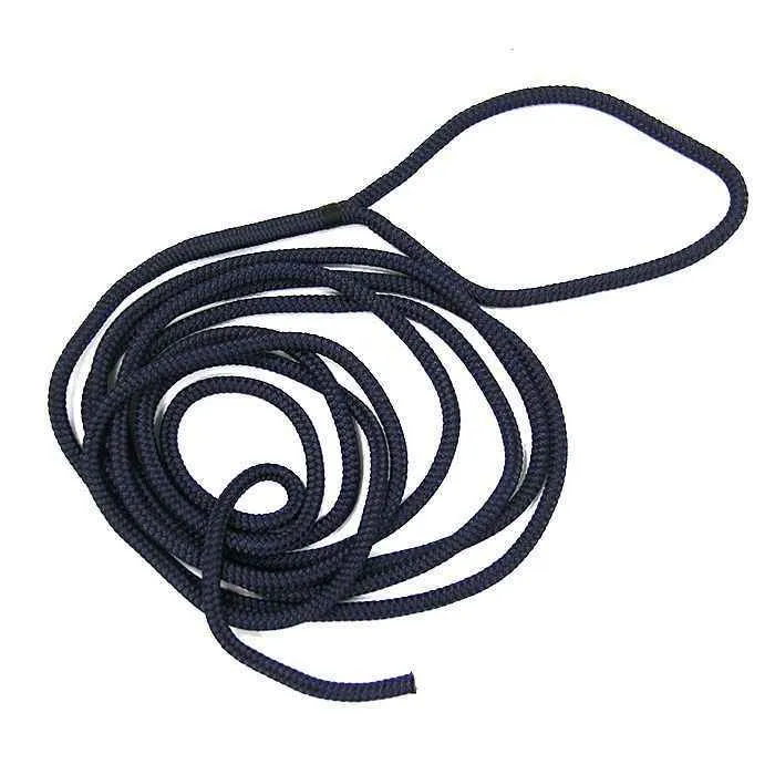 Трос плетеный ШВАРТОВЫЙ 12,0 мм, 2100 кг 6 м, с огоном 30 см