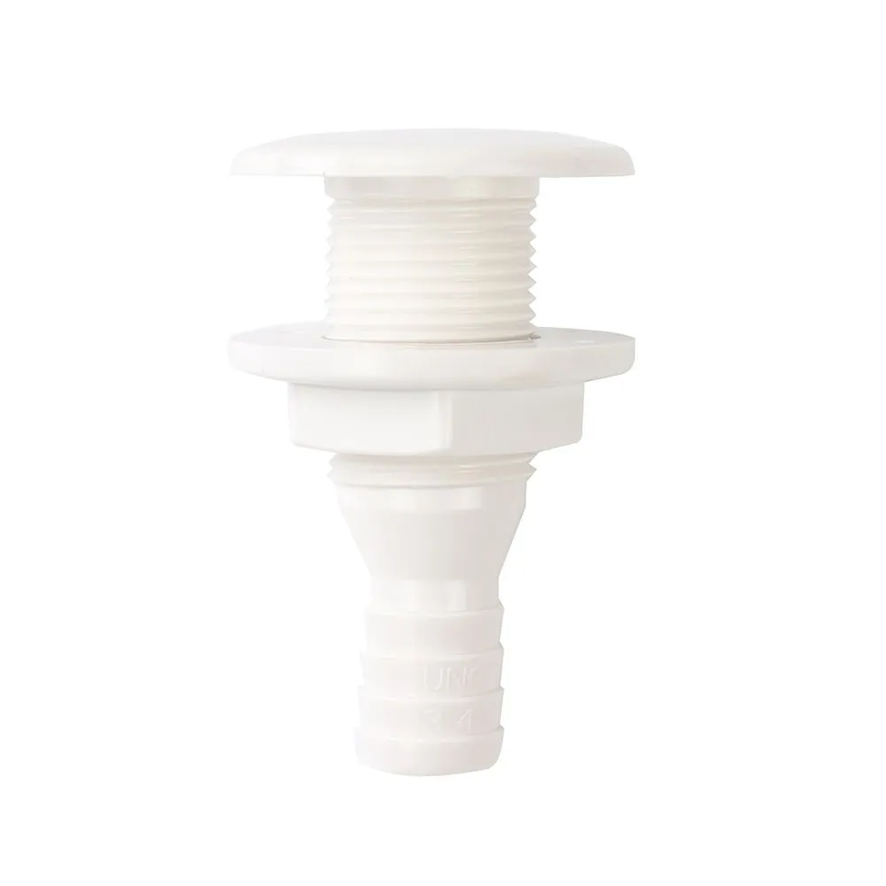 Патрубок водосброса SeaFlo 19 мм, белый