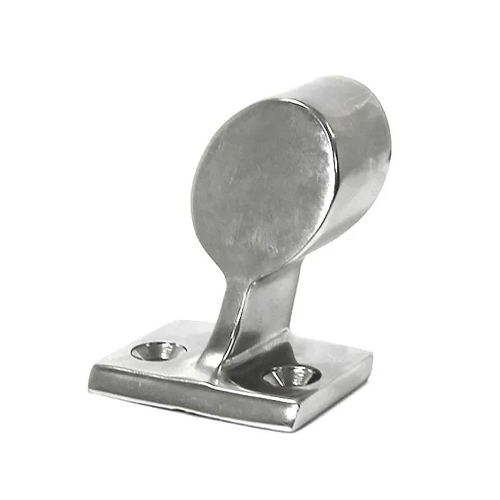 Держатель леера 25мм передний несквозной, наклон 60 град