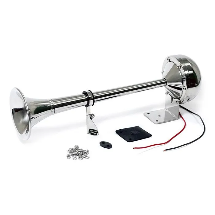 Горн электрический однотональный SUNFINE 101x410 мм, нержавеющая сталь (Замена EASTERNER C11478)