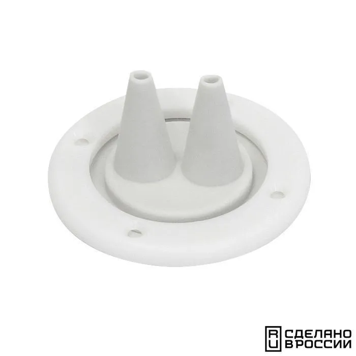 Кожух для тросов газ-реверс белый