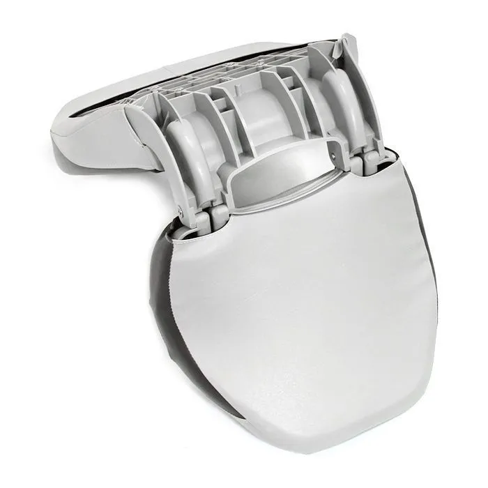 Сиденье мягкое складное Pro Angler Ergonomic Boat Seat, серо-чёрное