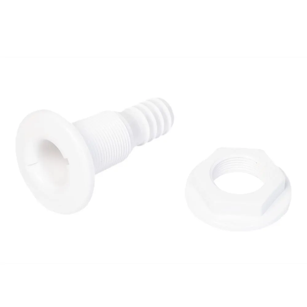 Патрубок водосброса SeaFlo 25 мм, белый