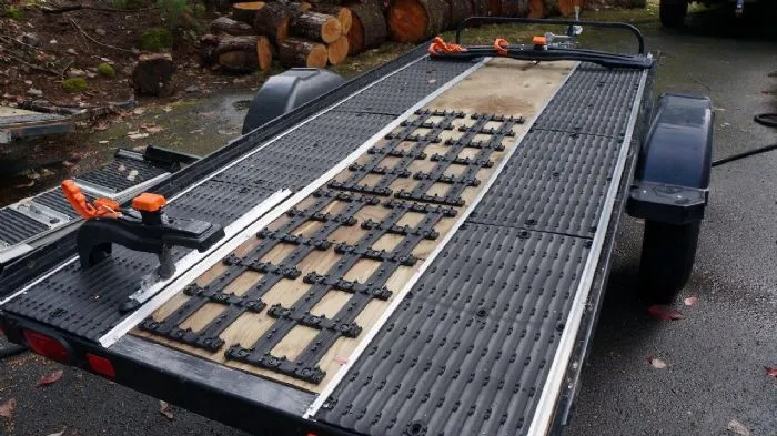 Пластиковая нескользящая сетка для прицепа для Снегоходов