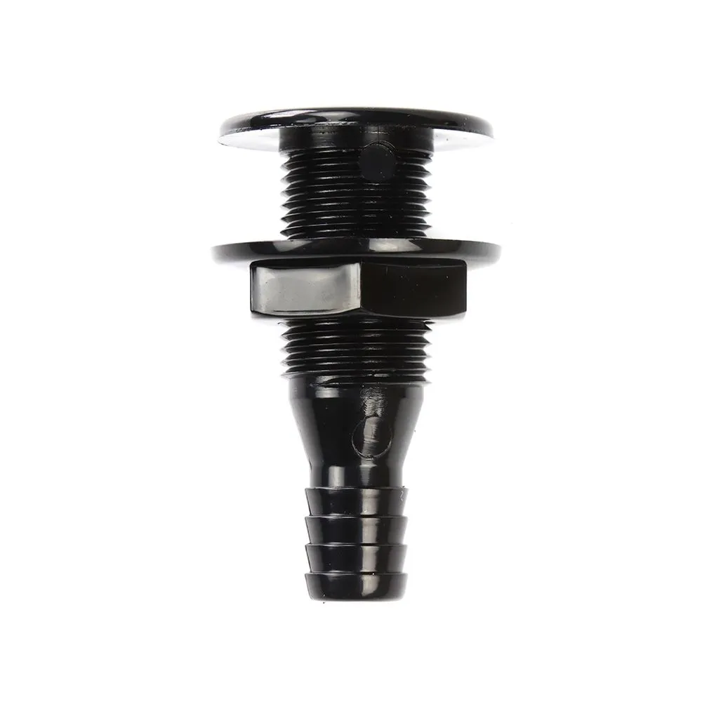 Патрубок водосброса SeaFlo 16 мм, чёрный