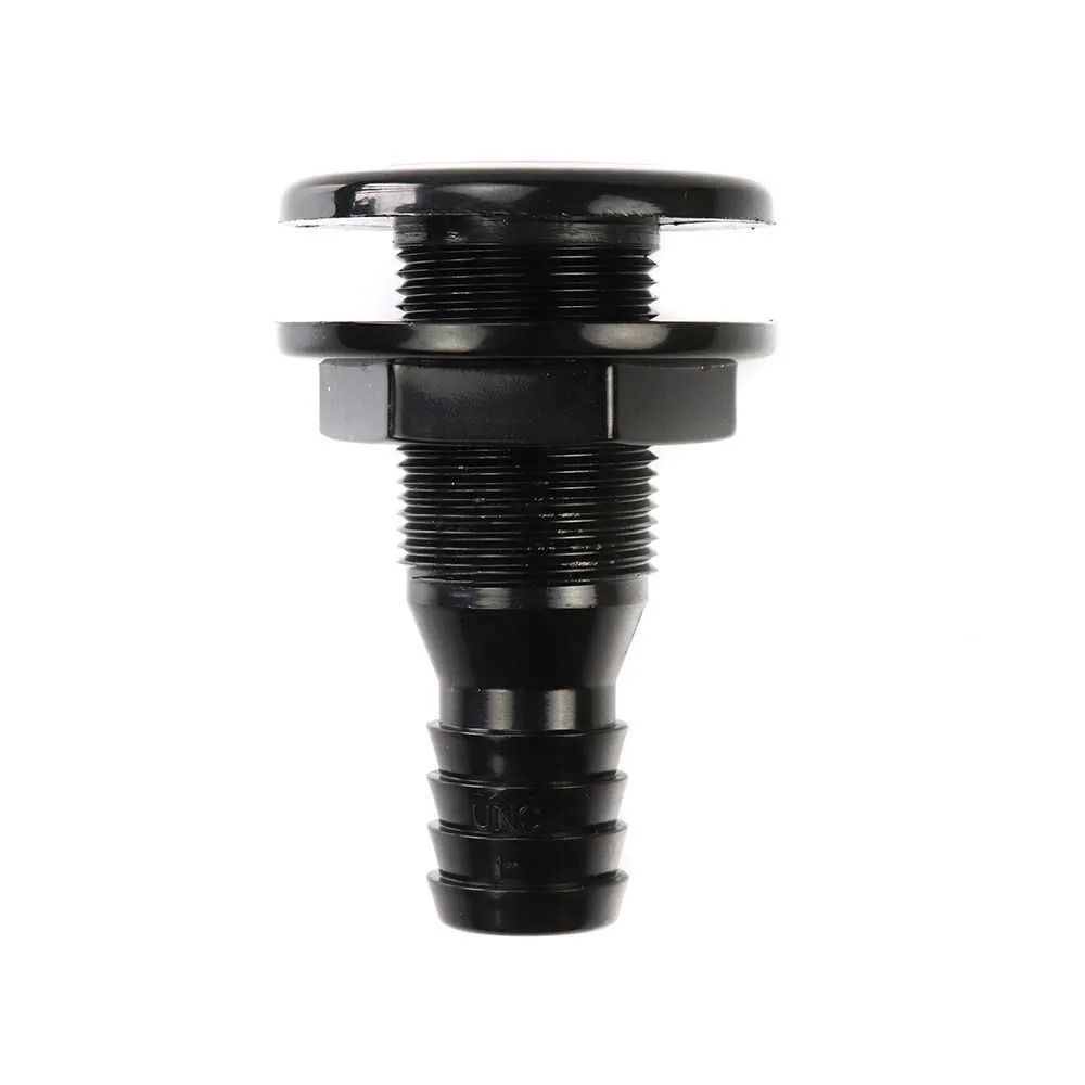 Патрубок водосброса SeaFlo 25 мм, чёрный