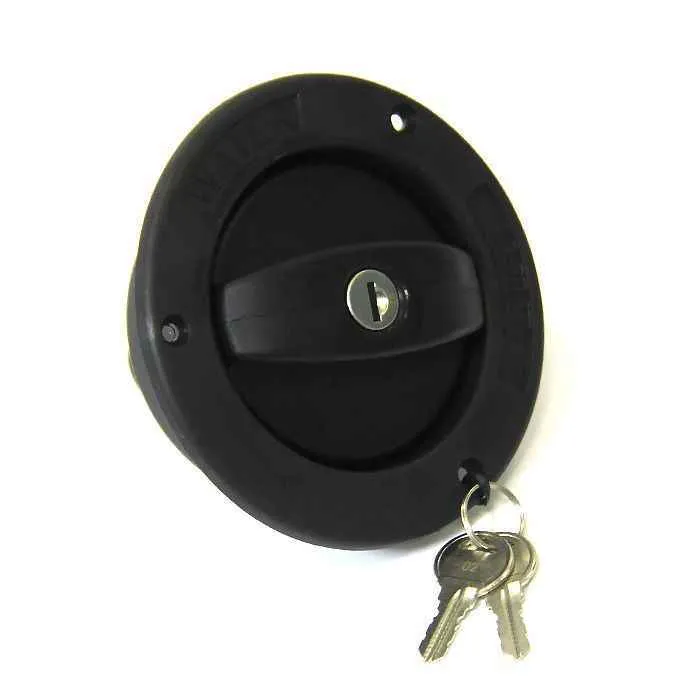 Горловина заливная SEAFLO с замком, тип 02, черная