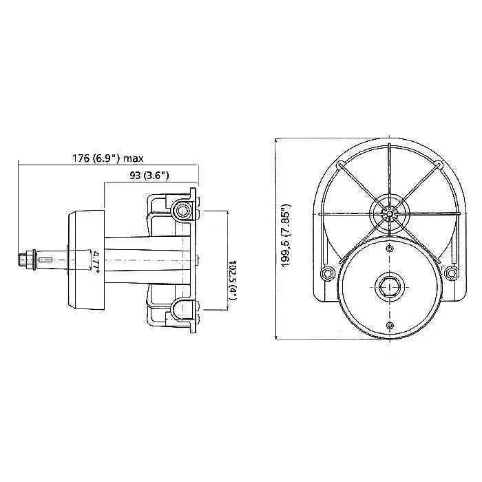 Привод рулевой T-85