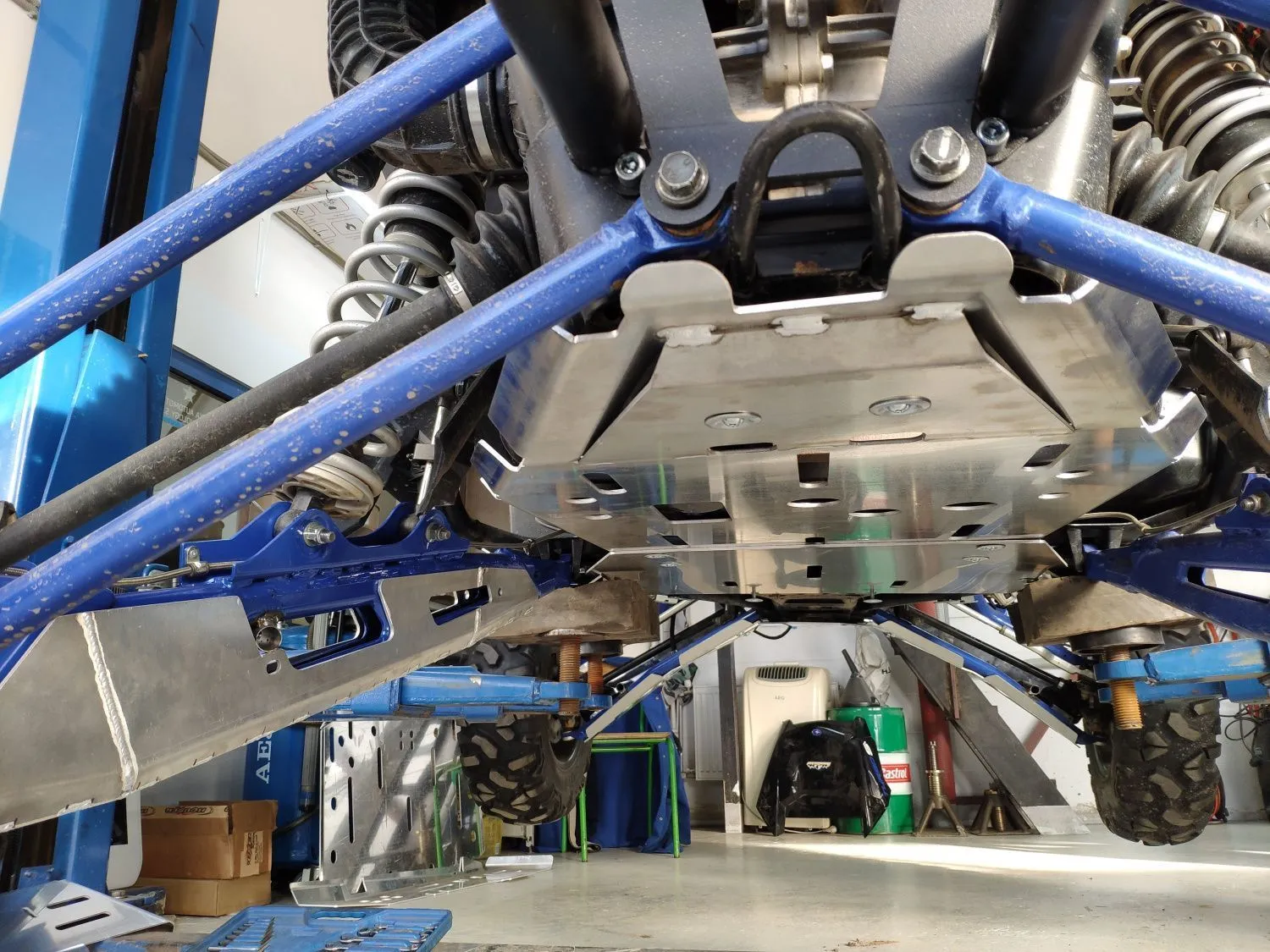 Защита днища для Polaris