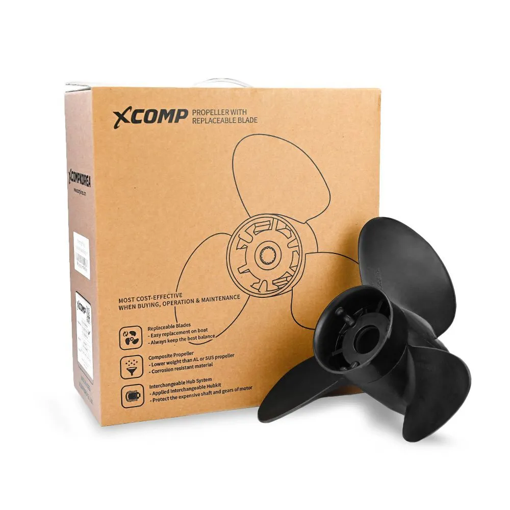 Винт гребной  Skipper для Tohatsu 40-140HP, диаметр 13 1/4" композитный, лопастей - 3, шаг 17"