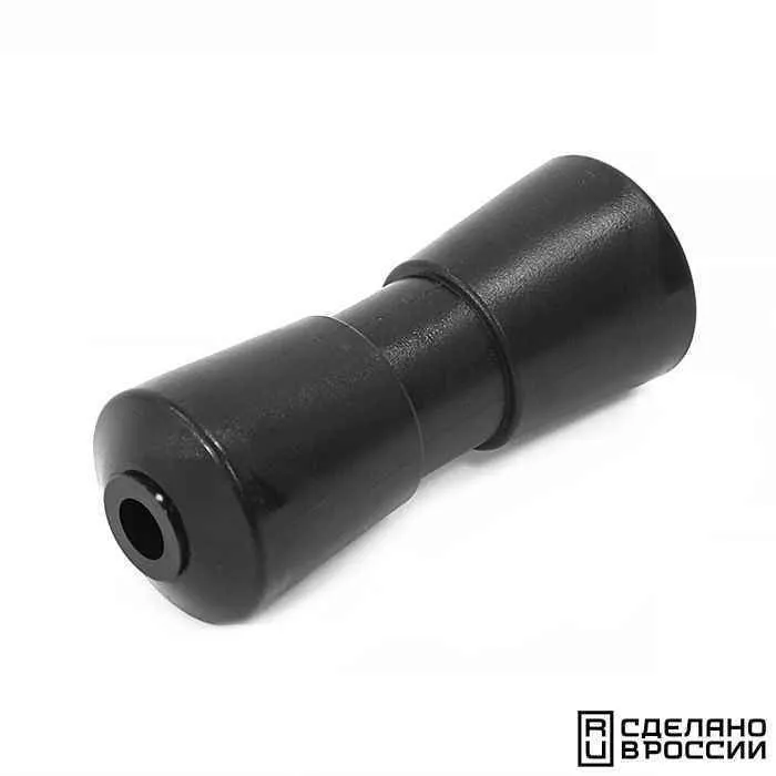 Ролик подкильный 200мм, черный ПВХ