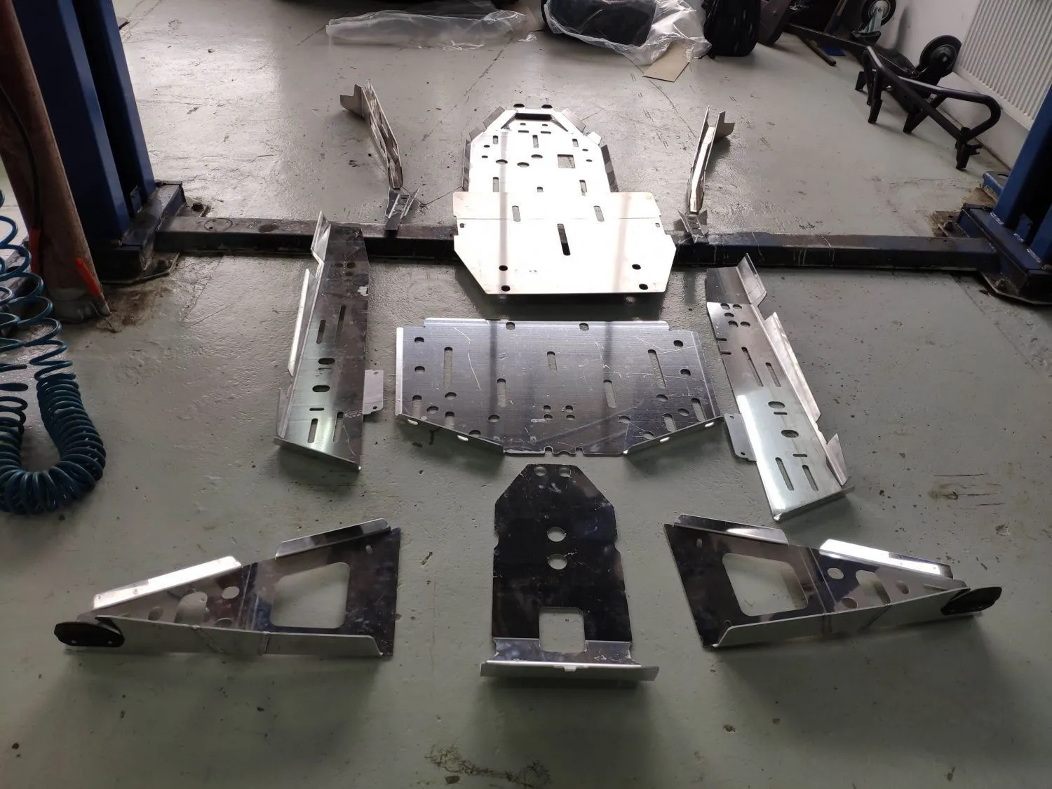 Защита днища для Polaris