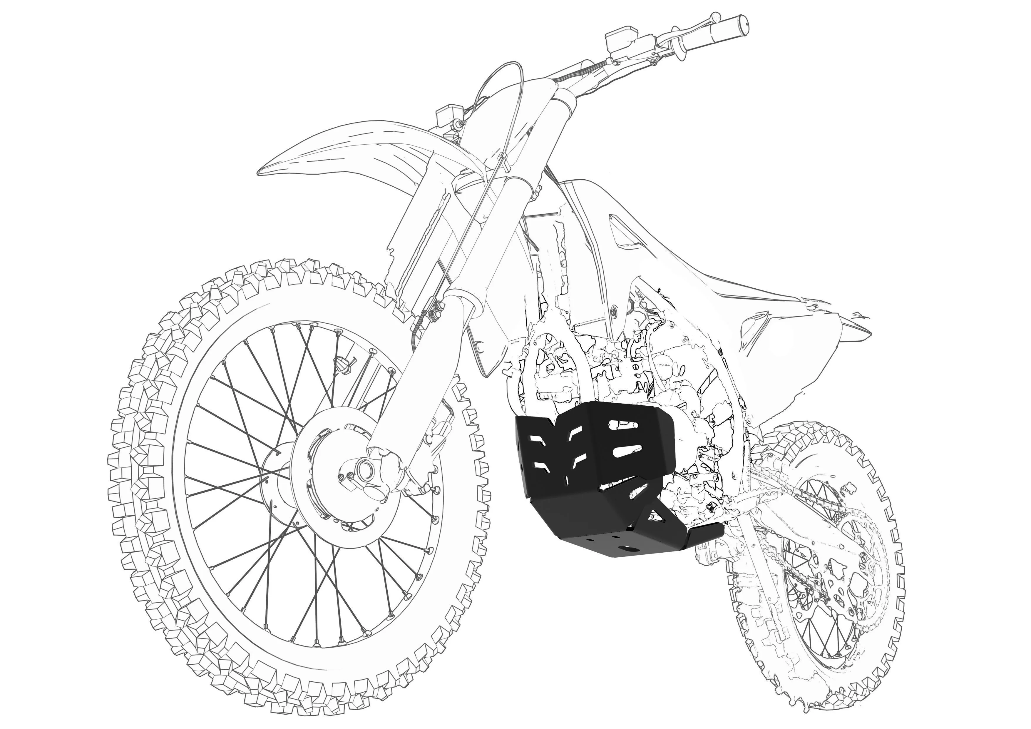 Пластиковая защита KEWS Nb300