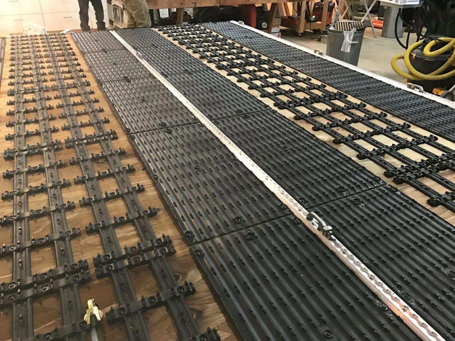 Пластиковая нескользящая сетка для прицепа для Снегоходов