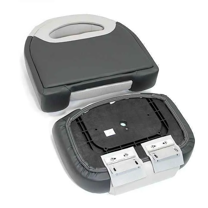 Сиденье мягкое Bass Boat Seat, серо-черное