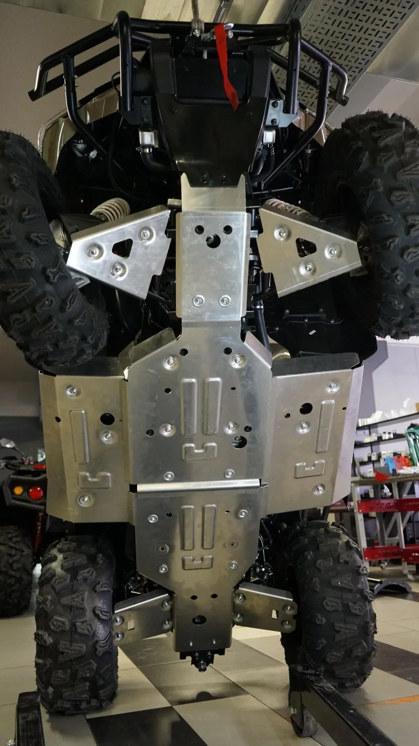 Полный комплект защиты днища для LINHAI M550L