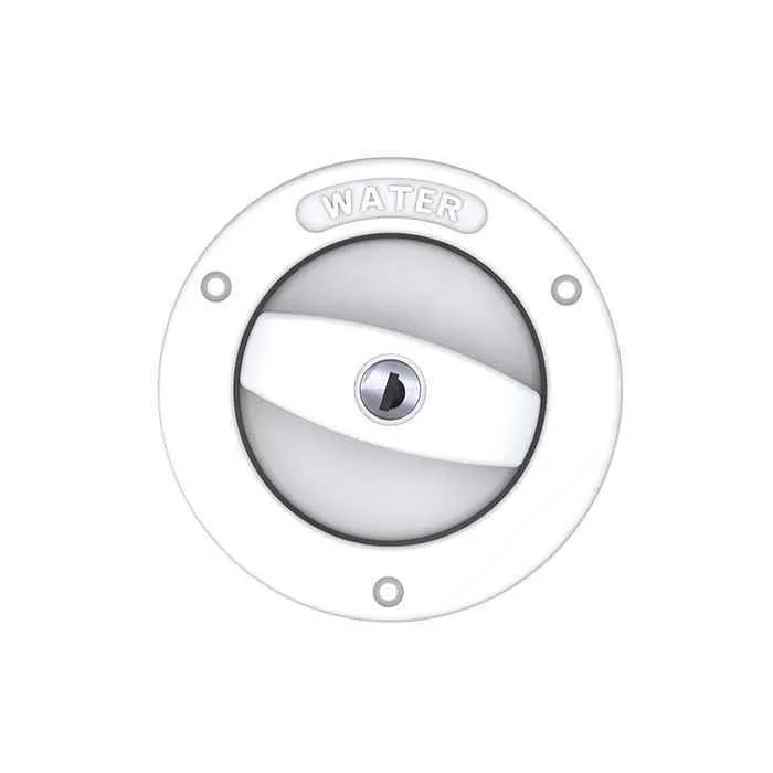 Горловина заливная SEAFLO с замком, тип 02, белая