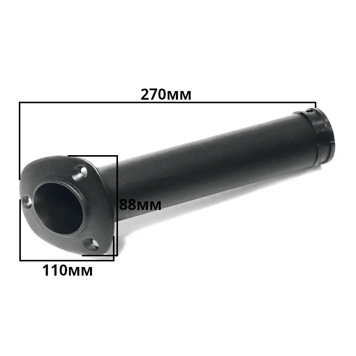 Держатель спиннинга врезной SUNFINE 44 мм, черный нейлон (Замена EASTERNER C12701)