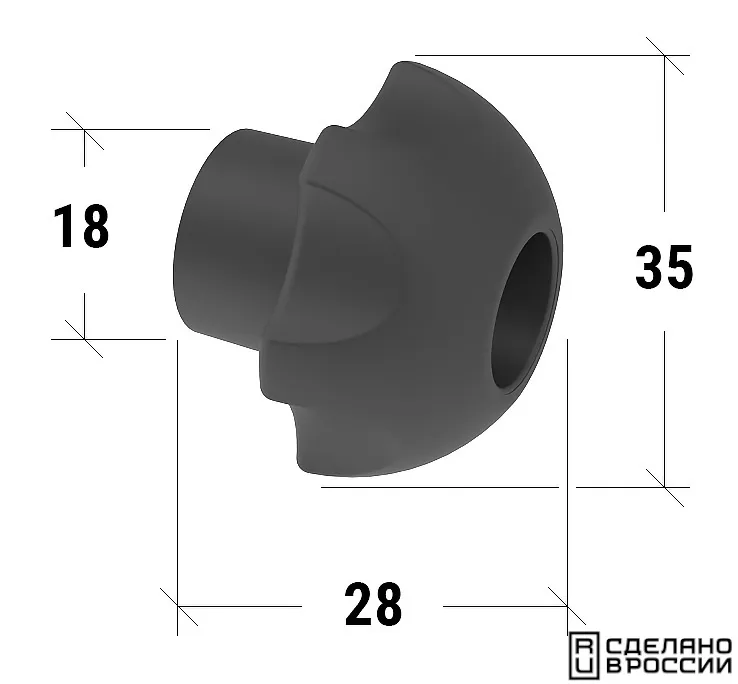 Фиксатор наклонного кронштейна