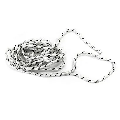 Трос плетеный ШВАРТОВЫЙ 10,0 мм, 1500 кг, 6 м, с огоном 30 см