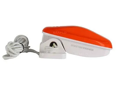 Переключатель поплавковый бело-оранжевый (18A)