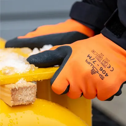 Перчатки защитные SHOWA Thermal 406 Orange, L