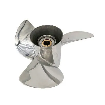 Винт гребной  Skipper для Honda 75-130HP, диаметр 14" нержавеющий, лопастей - 3, шаг 17"