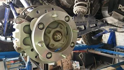 Проставки ступичные 4х156-1"/M12 для RZR  для Polaris Квадроциклов RZR 900 XP, 2011-14