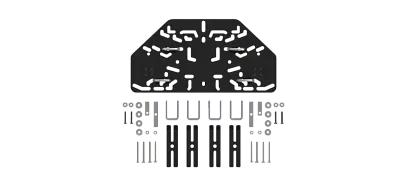 Универсальная площадка для крепления снегового отвала для Baltmotors
