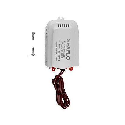 Переключатель автоматический поплавковый SeaFlo, 12V/24V с кожухом
