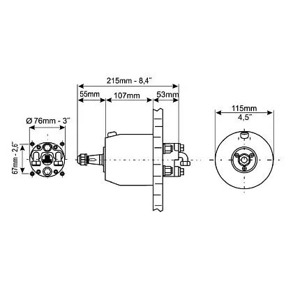 Помпа рулевая гидравлическая 33куб.см